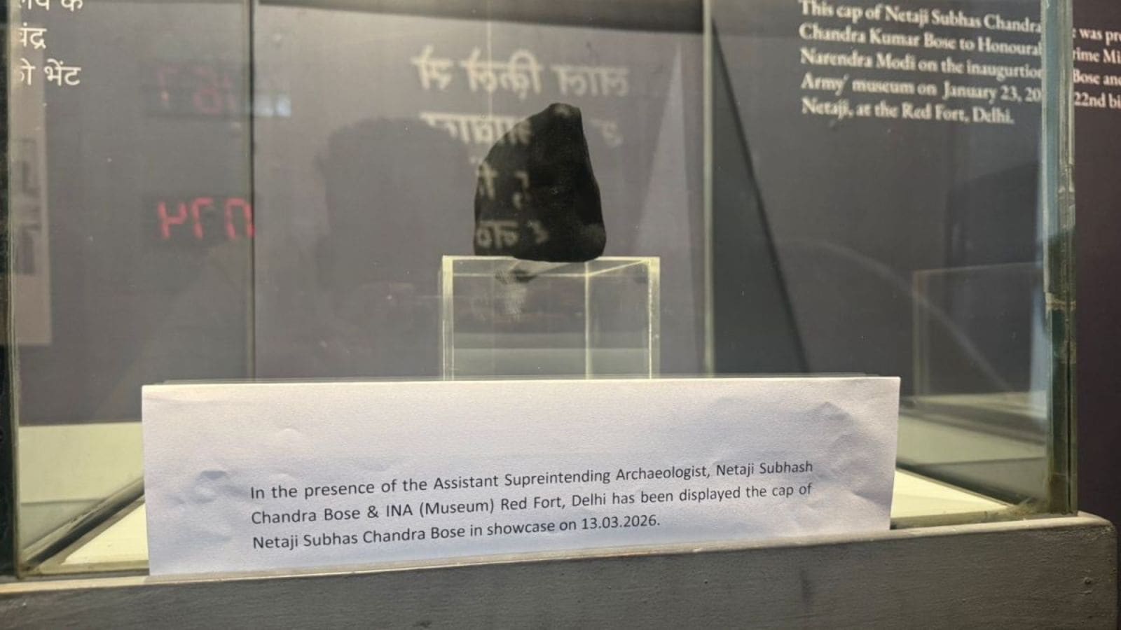 After ASI restores Netaji cap at Red Fort museum, grandnephew alleges not original