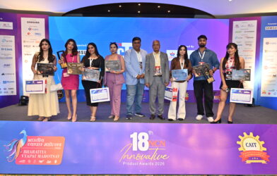 nfluence Excellence Awards, Praveen Khandelwal CAIT, Female entrepreneurship India, UnsaidBharat influencers, Bharatiya Vyapar Mahotsav 2026, Hotel The Suryaa Delhi.