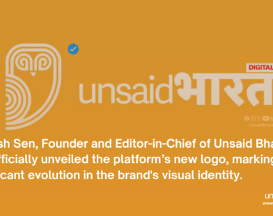 Unsaid Bharat Rebranding: Founder Utkarsh Sen Reveals New Official Logo